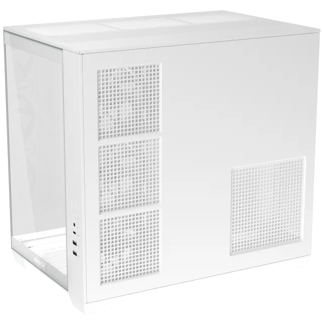 A large main feature product image of ASUS A32 PLUS ATX Case - White