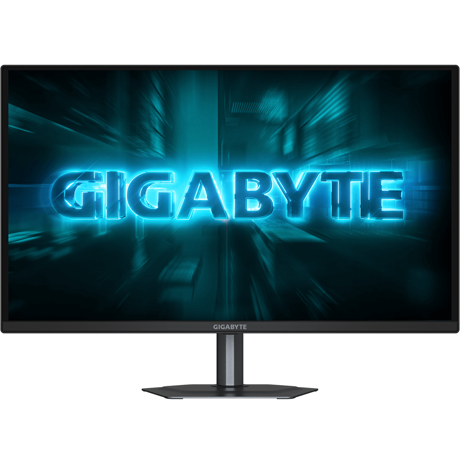 A large main feature product image of Gigabyte GO27Q24 - 27" 1440p 240Hz 0.03ms QD-OLED Gaming Monitor
