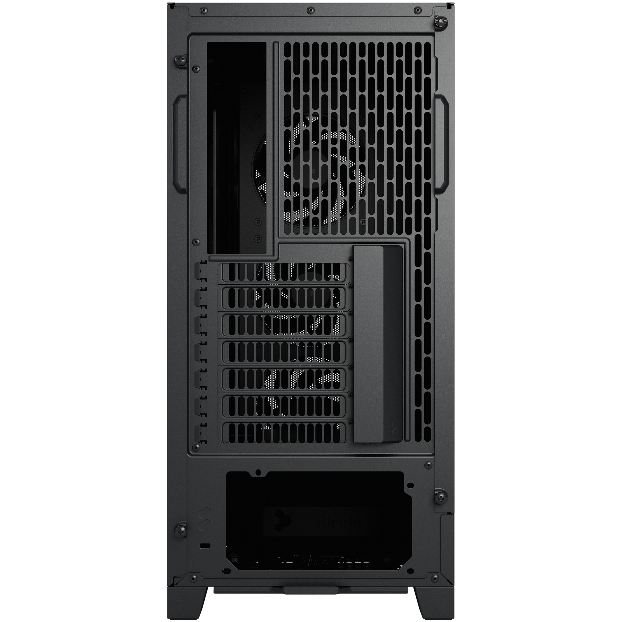 A large main feature product image of Fractal Design Pop 2 Air Solid Mid Tower Case (Black)