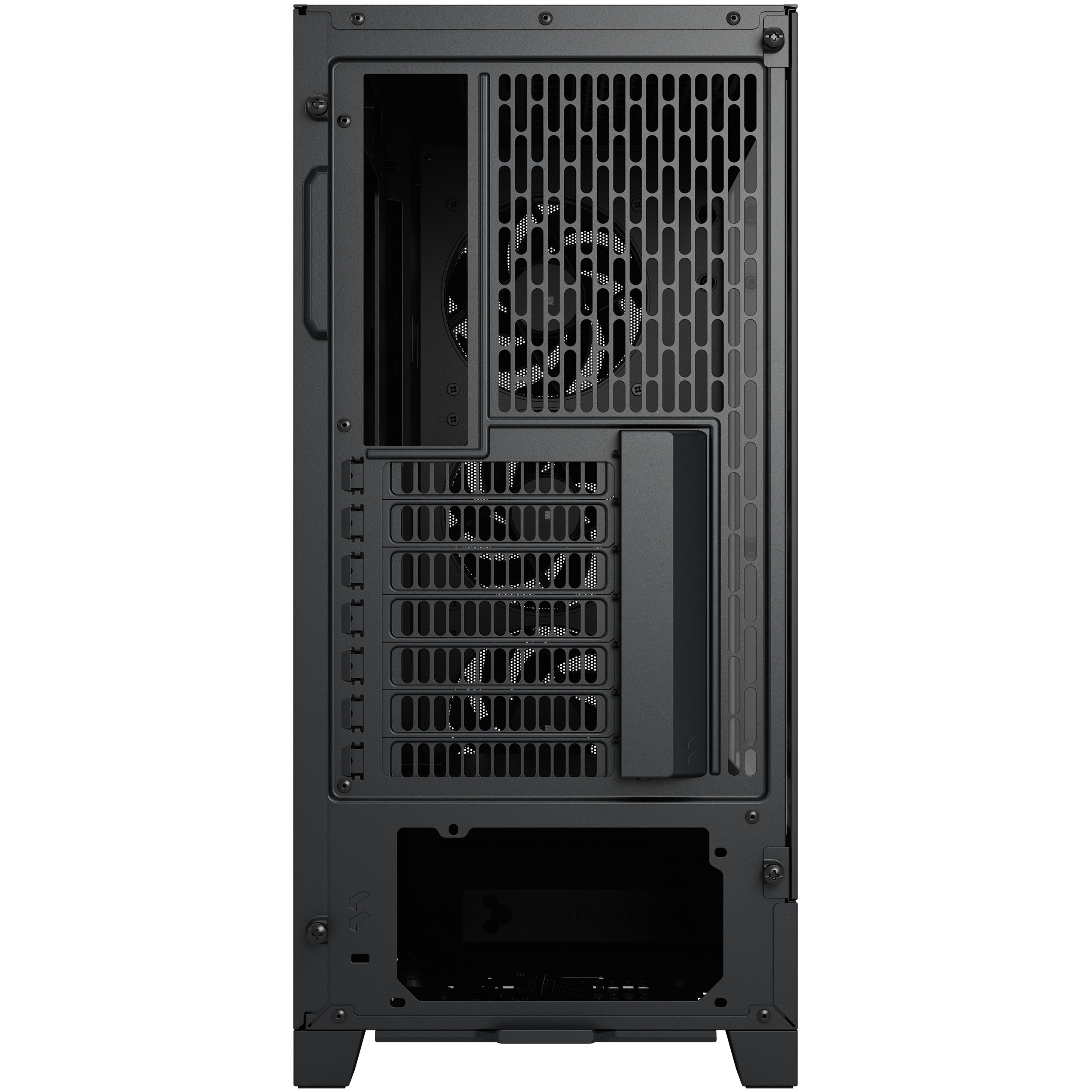 A large main feature product image of Fractal Design Pop 2 Air TG Mid Tower Case (Black)