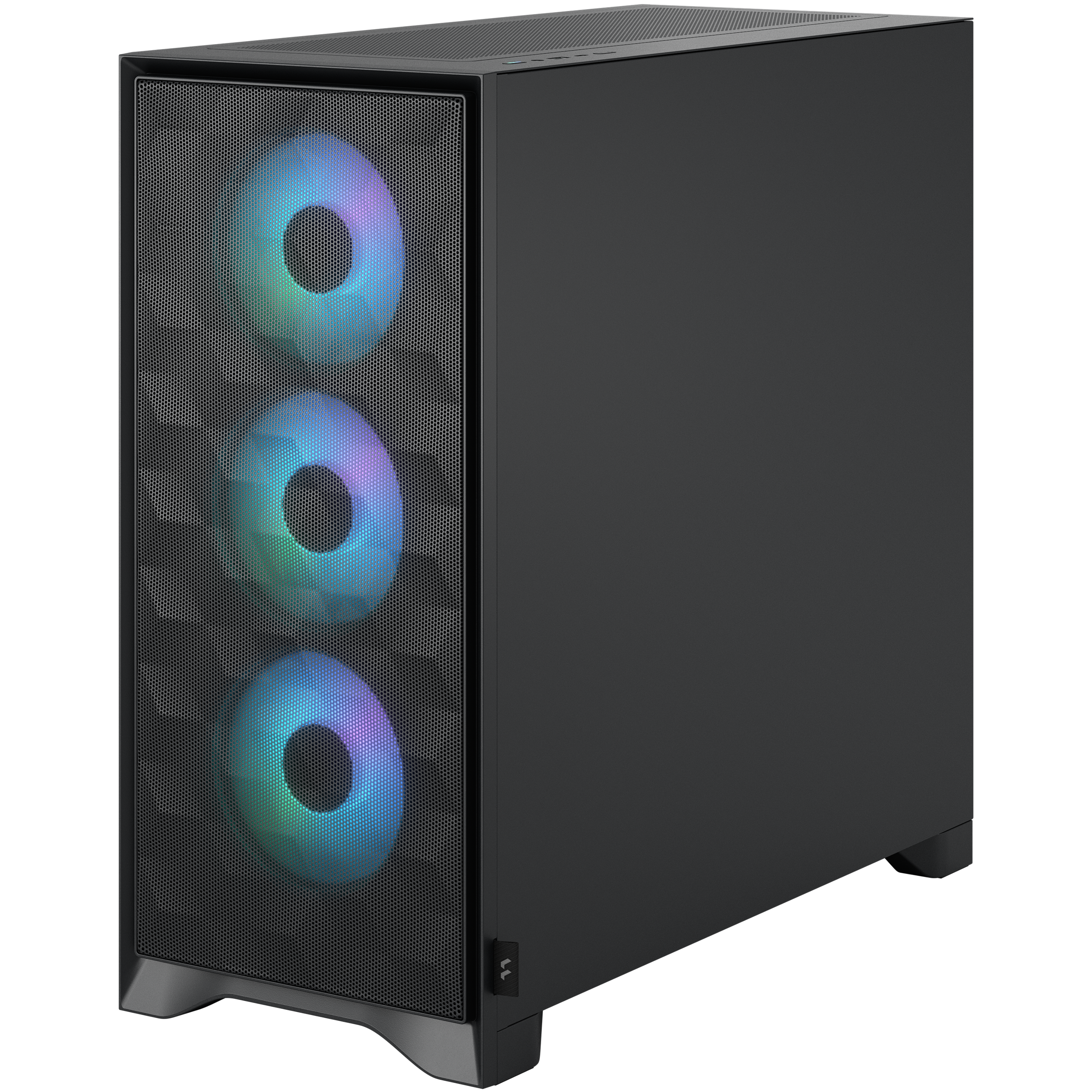 A large main feature product image of Fractal Design Pop 2 Air TG RGB Mid Tower Case (Black)