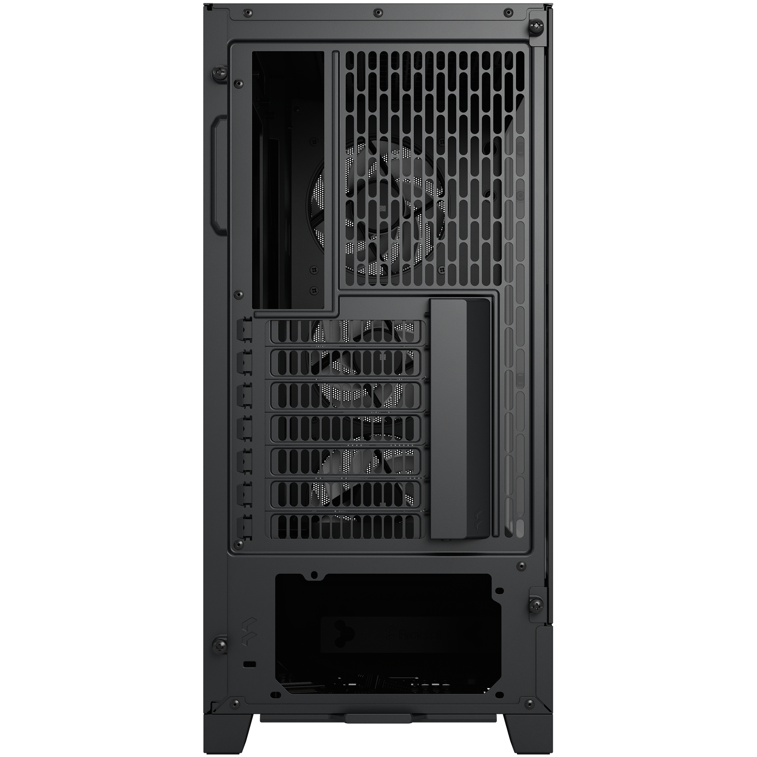 A large main feature product image of Fractal Design Pop 2 Air TG RGB Mid Tower Case (Black)