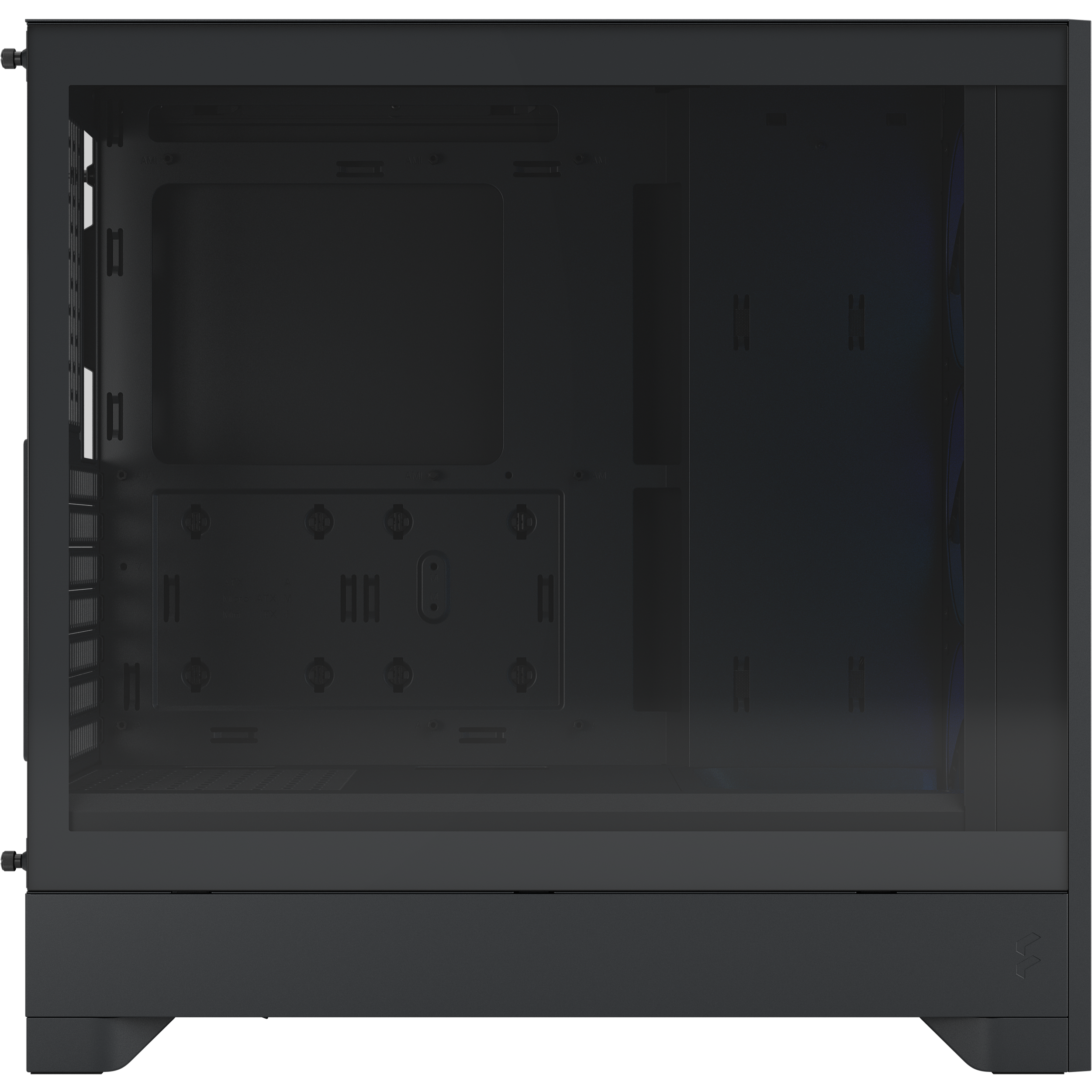 A large main feature product image of Fractal Design Pop 2 Air TG RGB Mid Tower Case (Black)