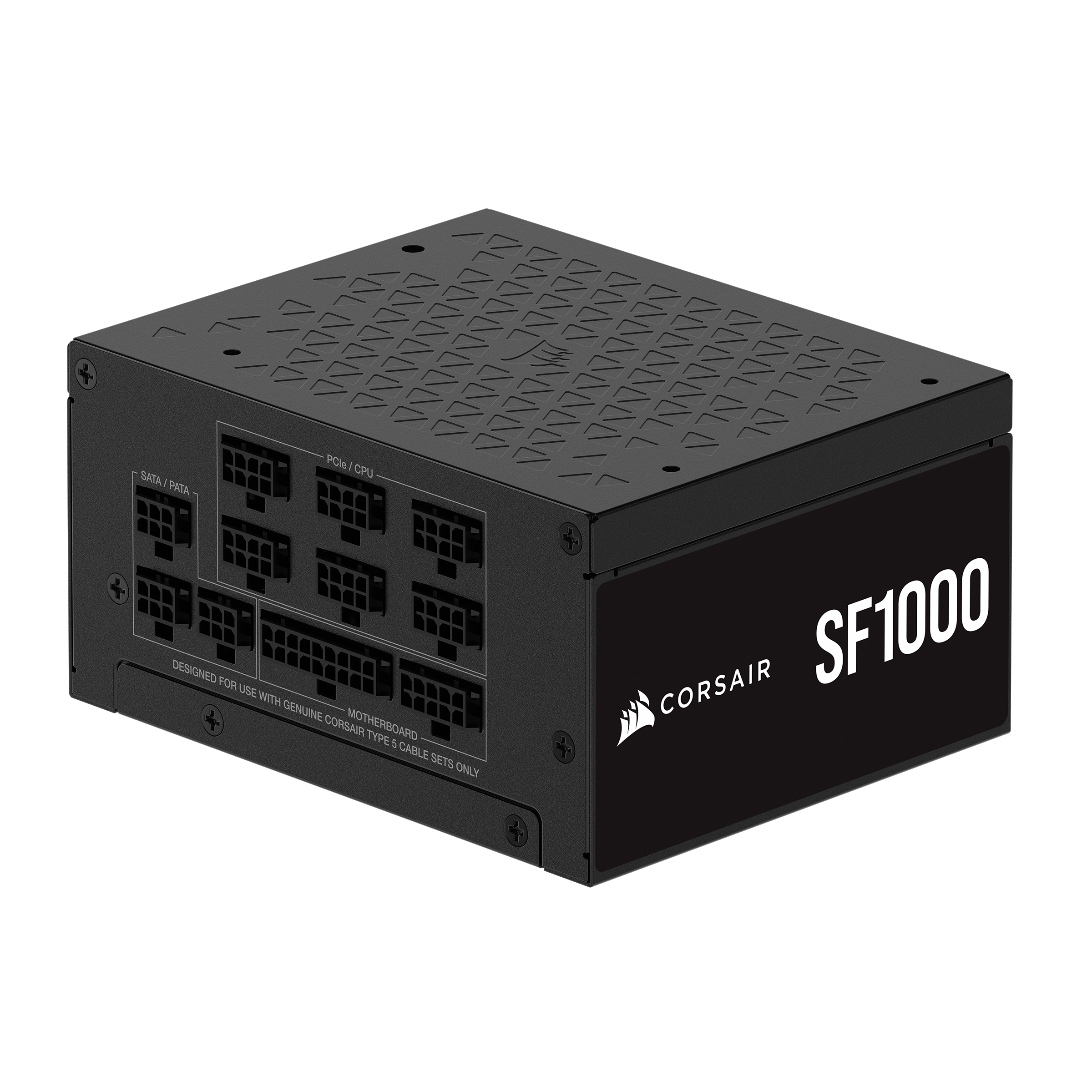 A large main feature product image of EX-DEMO Corsair SF1000 - 1000W Platinum SFX Modular PSU