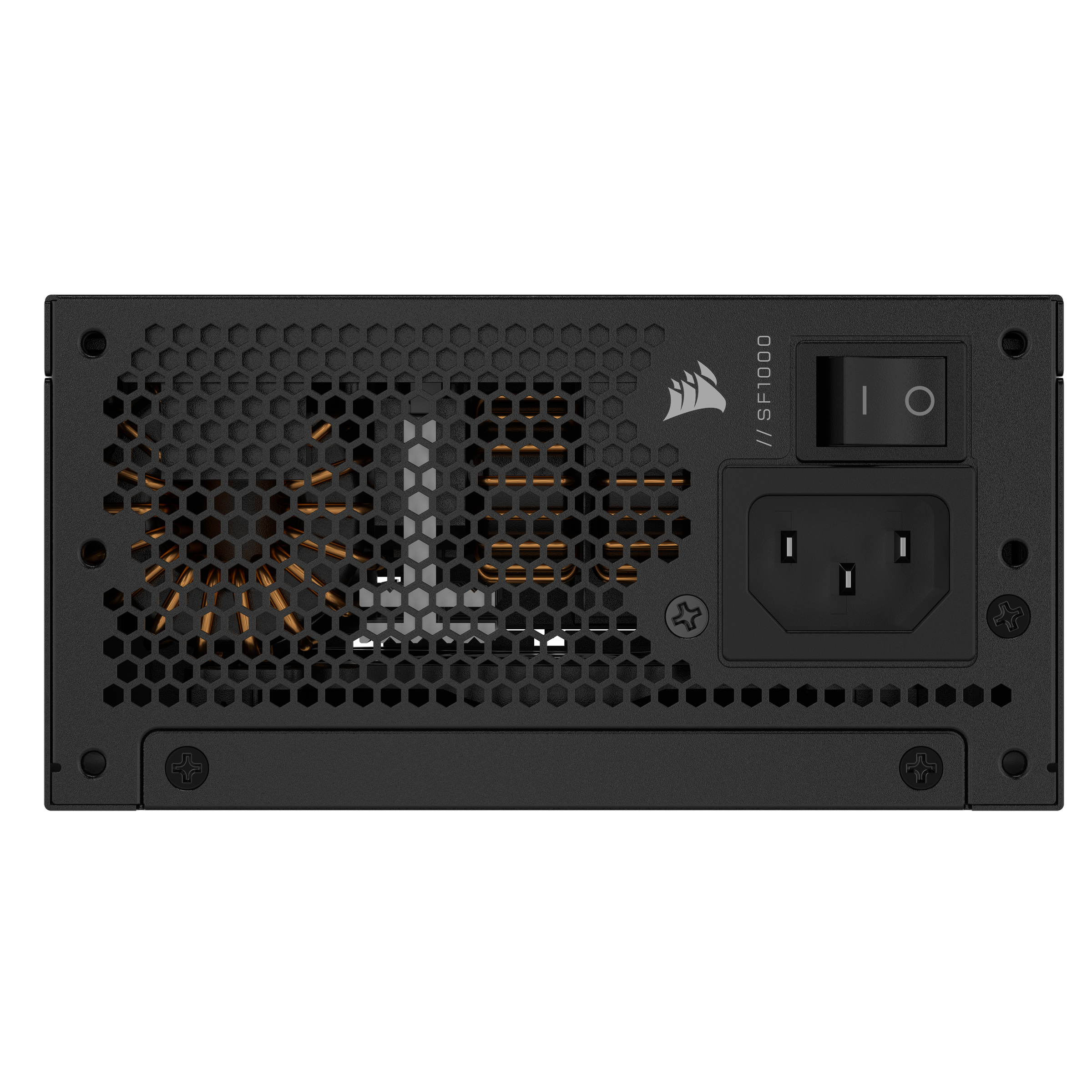 A large main feature product image of EX-DEMO Corsair SF1000 - 1000W Platinum SFX Modular PSU