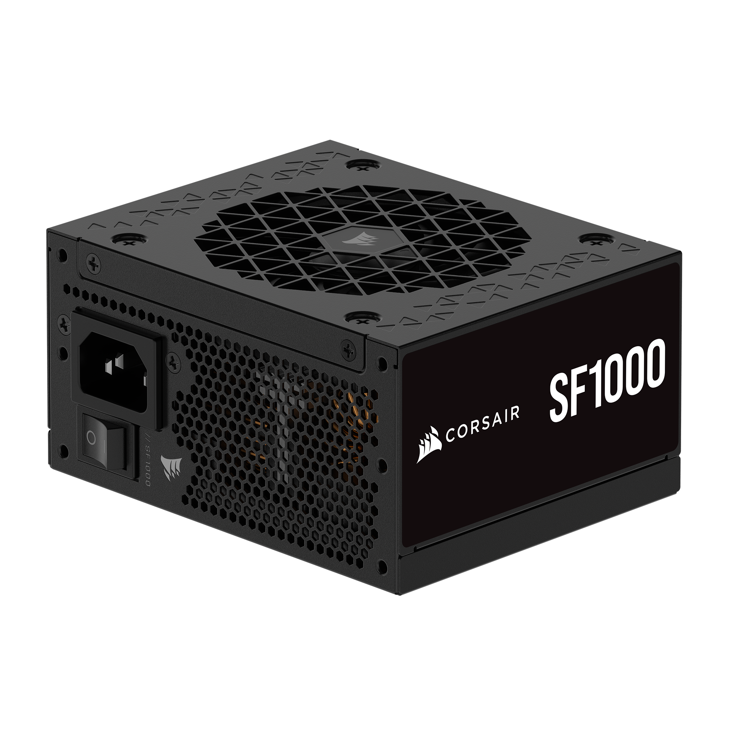 A large main feature product image of EX-DEMO Corsair SF1000 - 1000W Platinum SFX Modular PSU