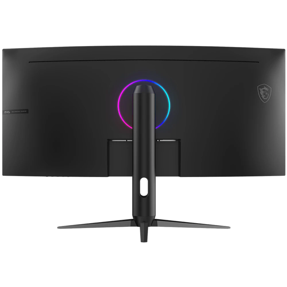 A large main feature product image of MSI MAG 342CQRF E20 - 34" Curved 1440p 200Hz 0.5ms Rapid VA Gaming Monitor