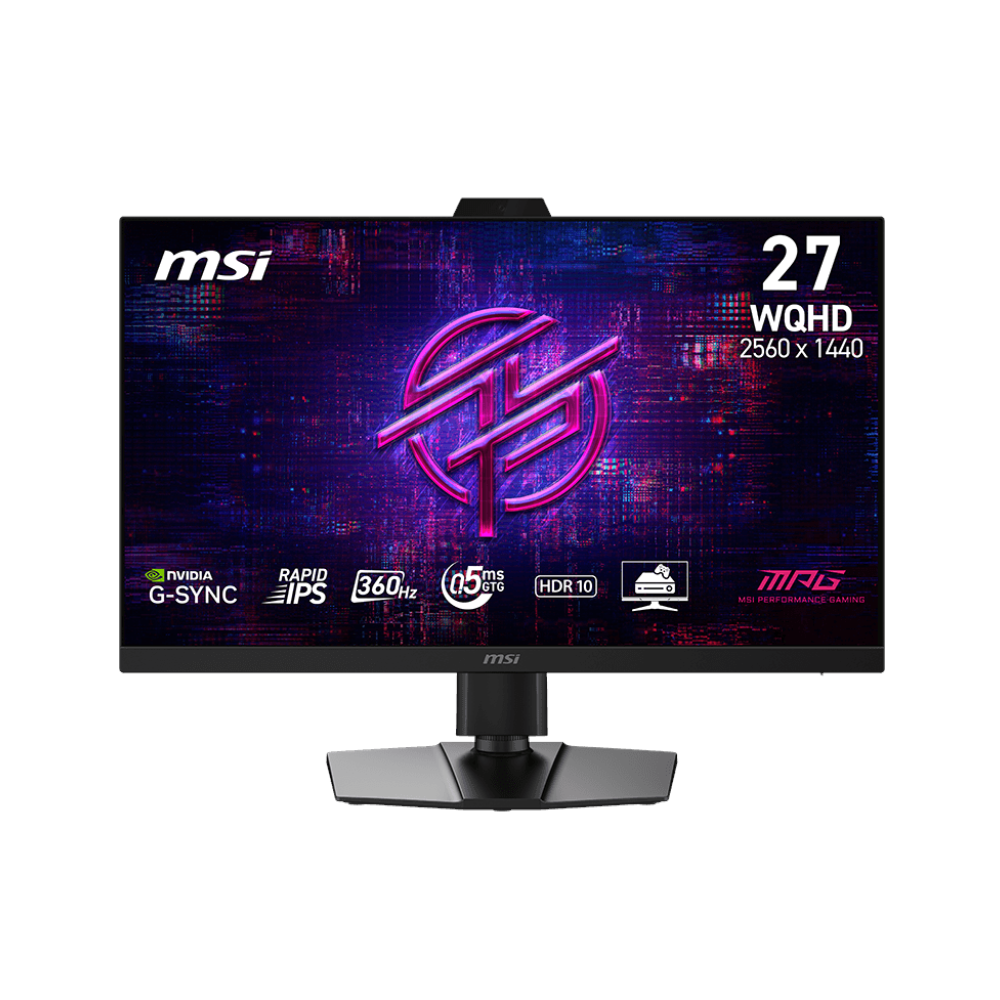 A large main feature product image of MSI MPG 272QRF X36 - 27" 1440p 360Hz 0.5ms Rapid IPS Gaming Monitor