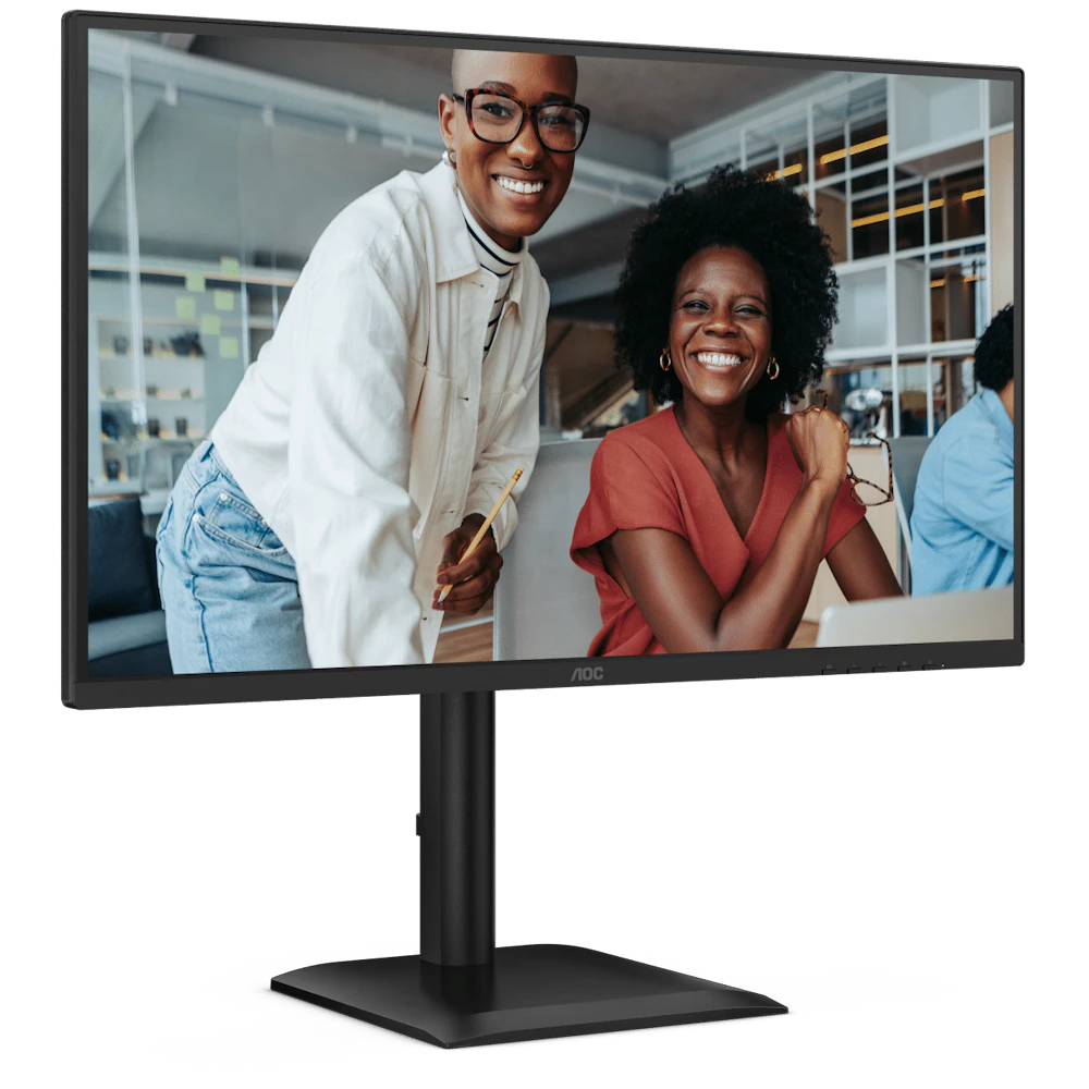 A large main feature product image of AOC 27E4UJ - 27" 1080p 120Hz 4ms IPS Monitor