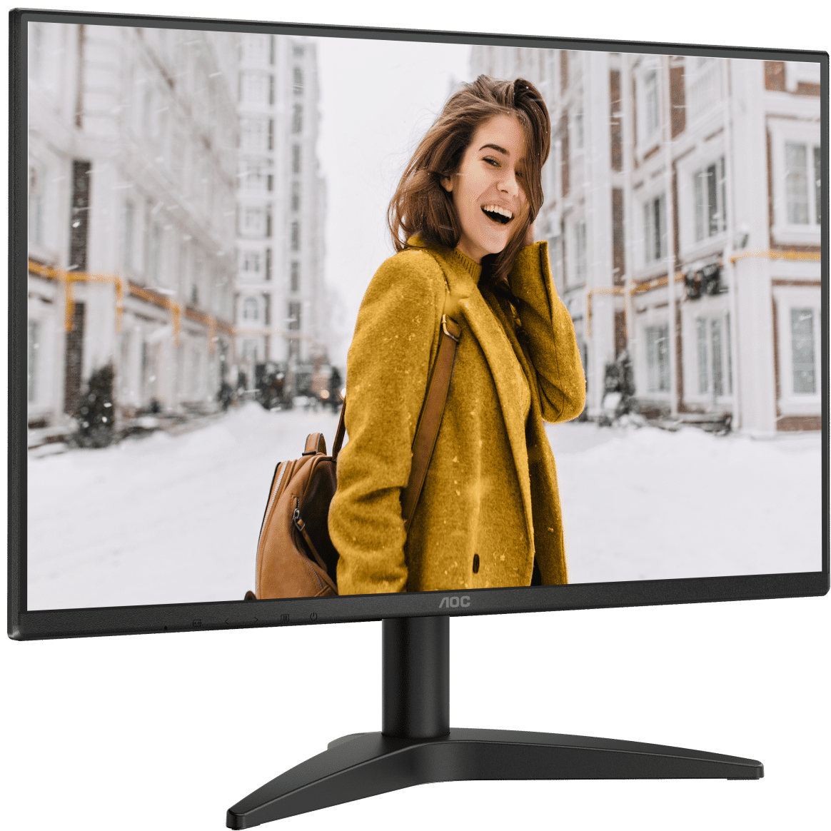 A large main feature product image of AOC Q27B36X - 24" 1440p 144Hz IPS Monitor