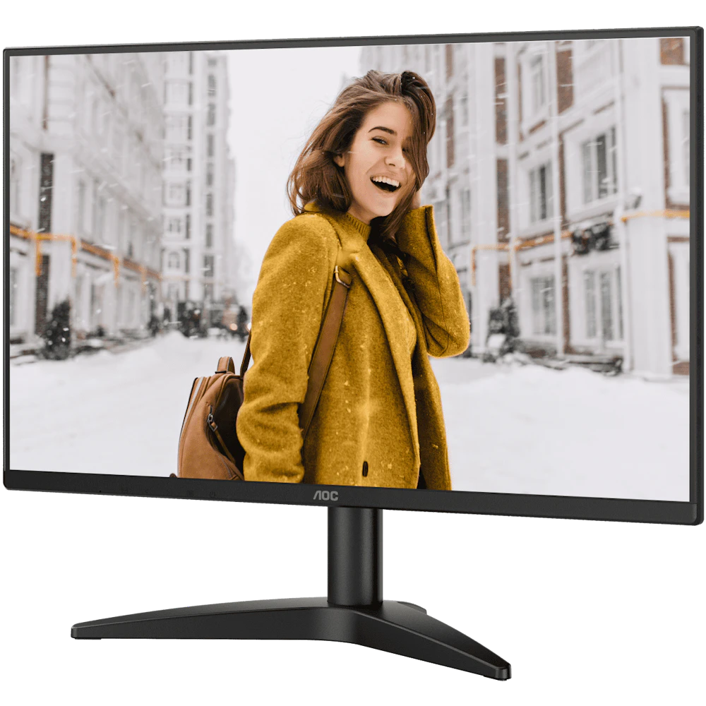 A large main feature product image of AOC Q27B36X - 27" 1440p 144Hz IPS Monitor