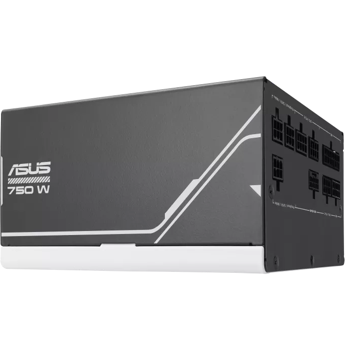 A large main feature product image of ASUS PRIME- 750W Gold ATX 3.1 Modular PSU
