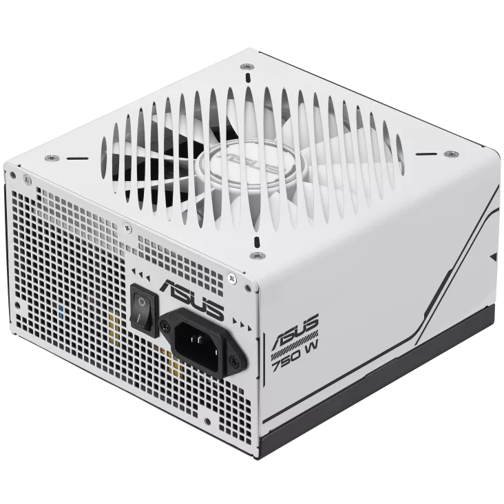 A large main feature product image of ASUS PRIME- 750W Gold ATX 3.1 Modular PSU