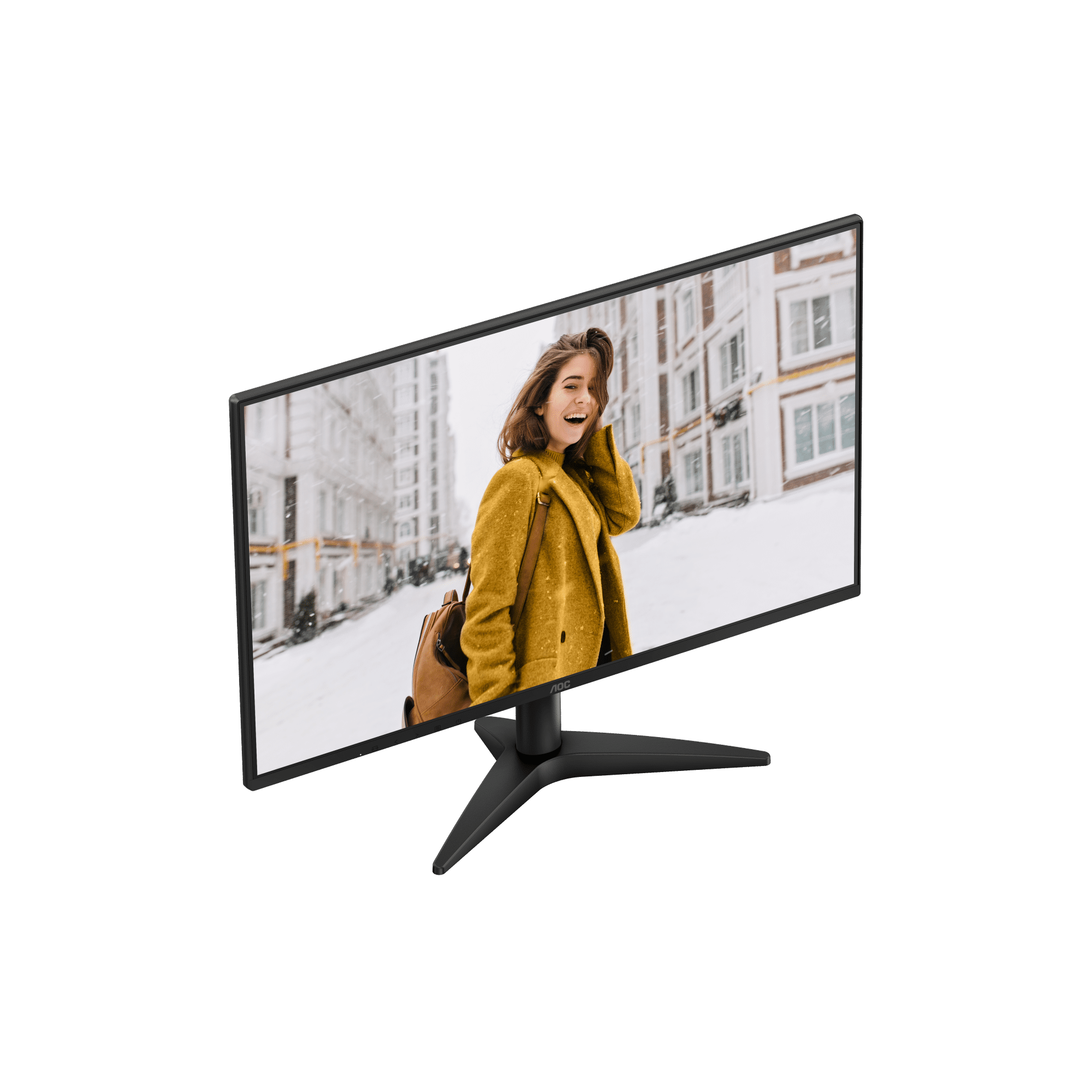 A large main feature product image of EX-DEMO AOC 27B36H3 - 27" 1080p 120Hz IPS Monitor