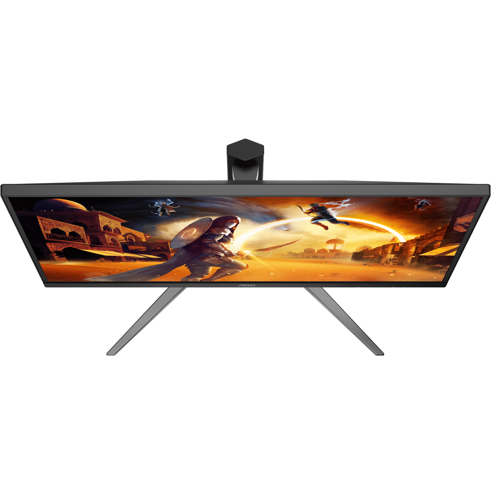 A large main feature product image of AOC Gaming U27G4 - 27" 1080p 320Hz / 4K 2160p 160Hz Dual-Mode Fast IPS Gaming Monitor