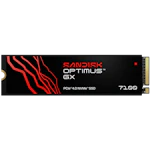 A small tile product image of SanDisk Optimus GX 7100 PCIe Gen4 NVMe M.2 SSD - 1TB