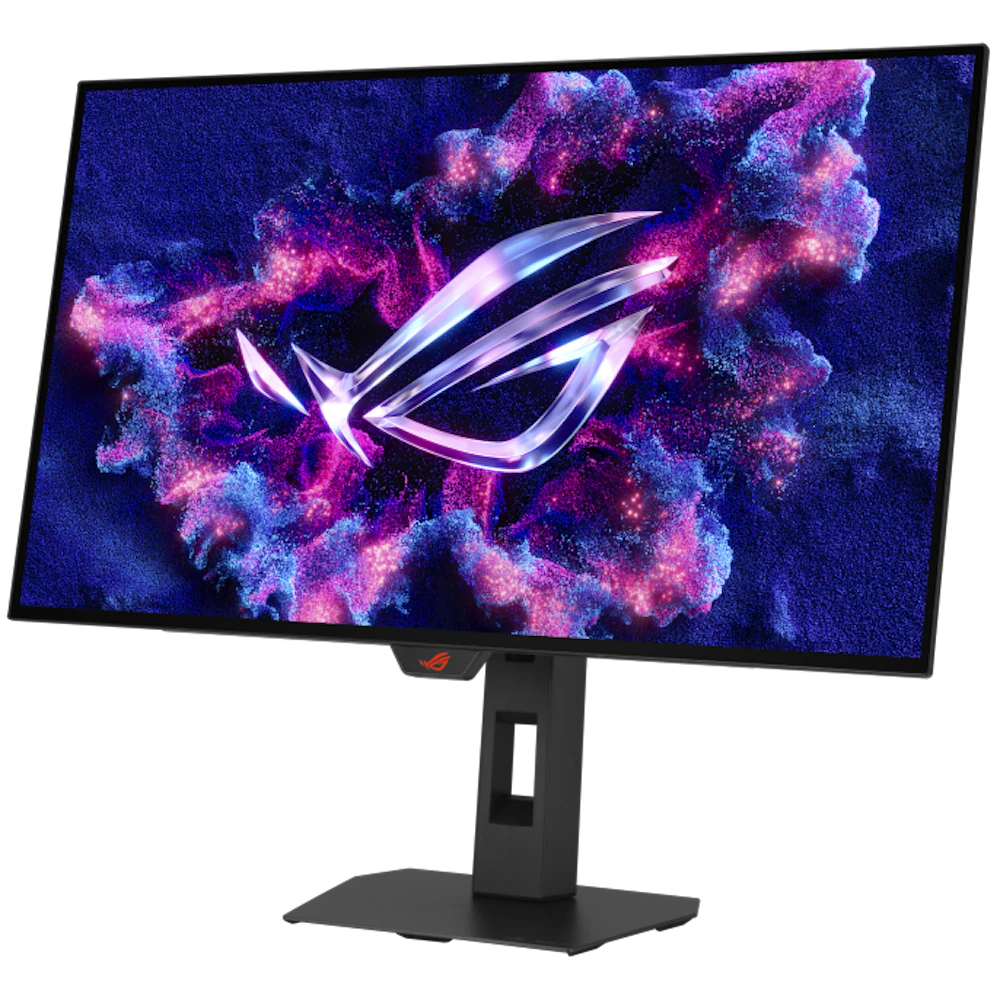A large main feature product image of ASUS ROG Strix OLED XG27AQWMG - 27" 1440p 280Hz 0.03ms Gaming Monitor