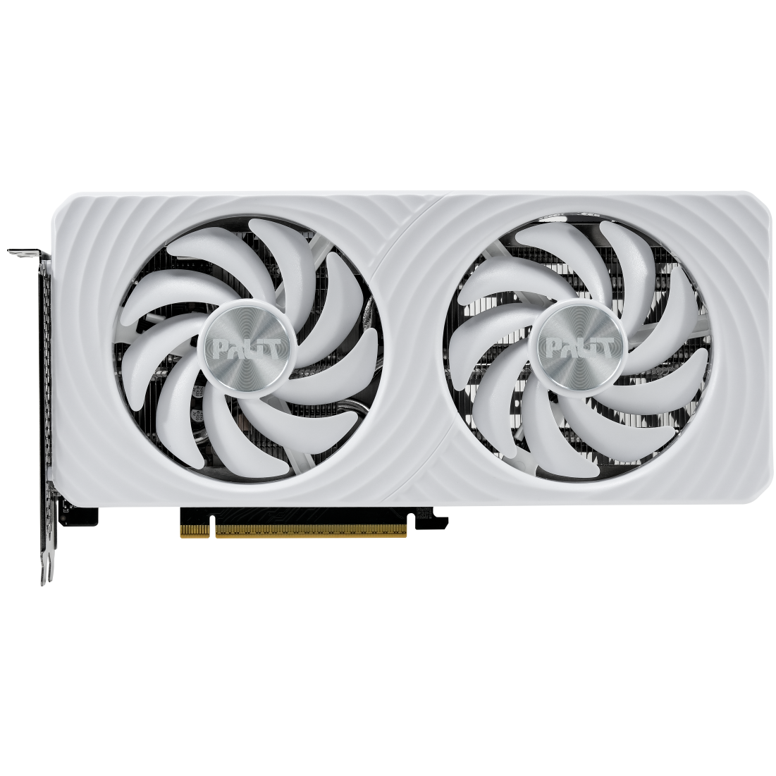 A large main feature product image of Palit GeForce RTX 5060 Ti OC 16GB GDDR7 - White