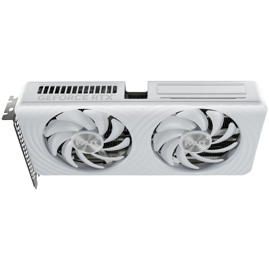 A large main feature product image of Palit GeForce RTX 5060 Ti OC 16GB GDDR7 - White