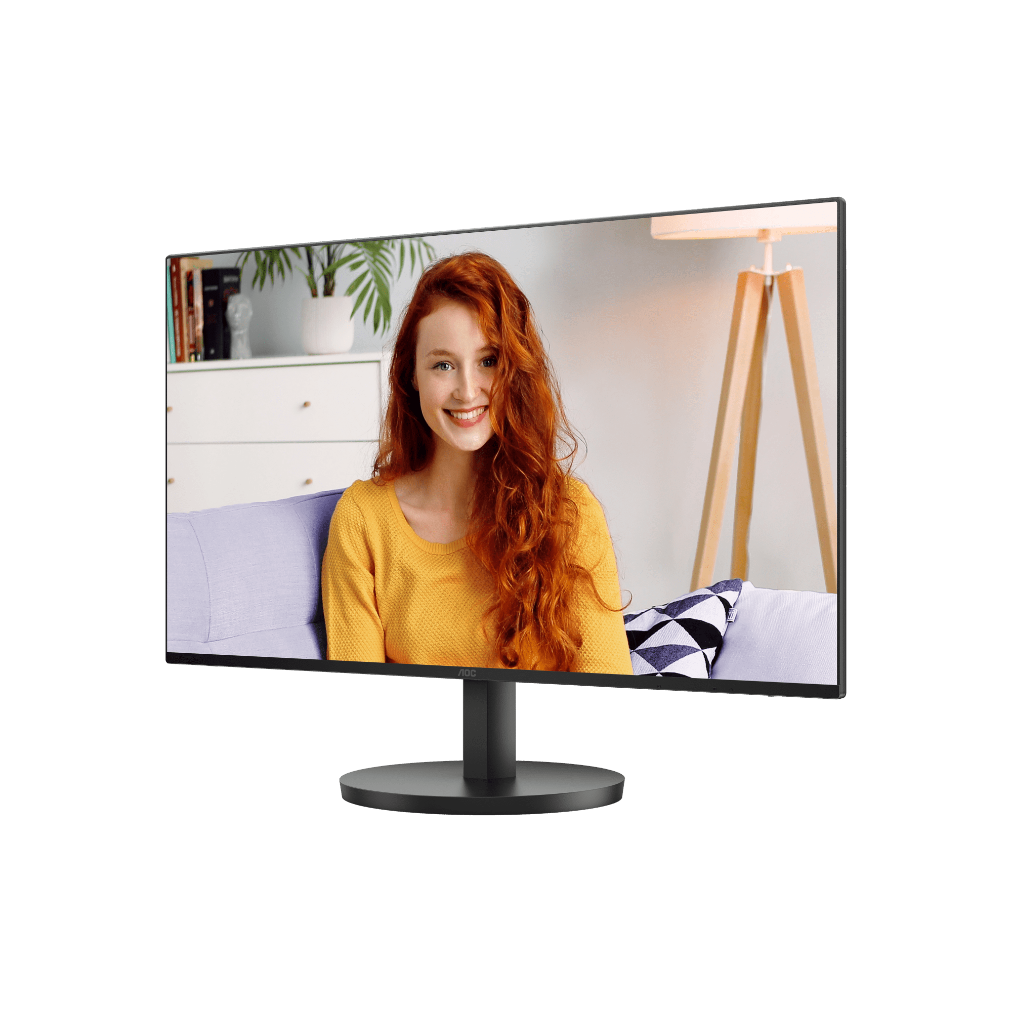 A large main feature product image of EX-DEMO AOC 27B3HA3 - 27" 1080p 120Hz IPS Monitor
