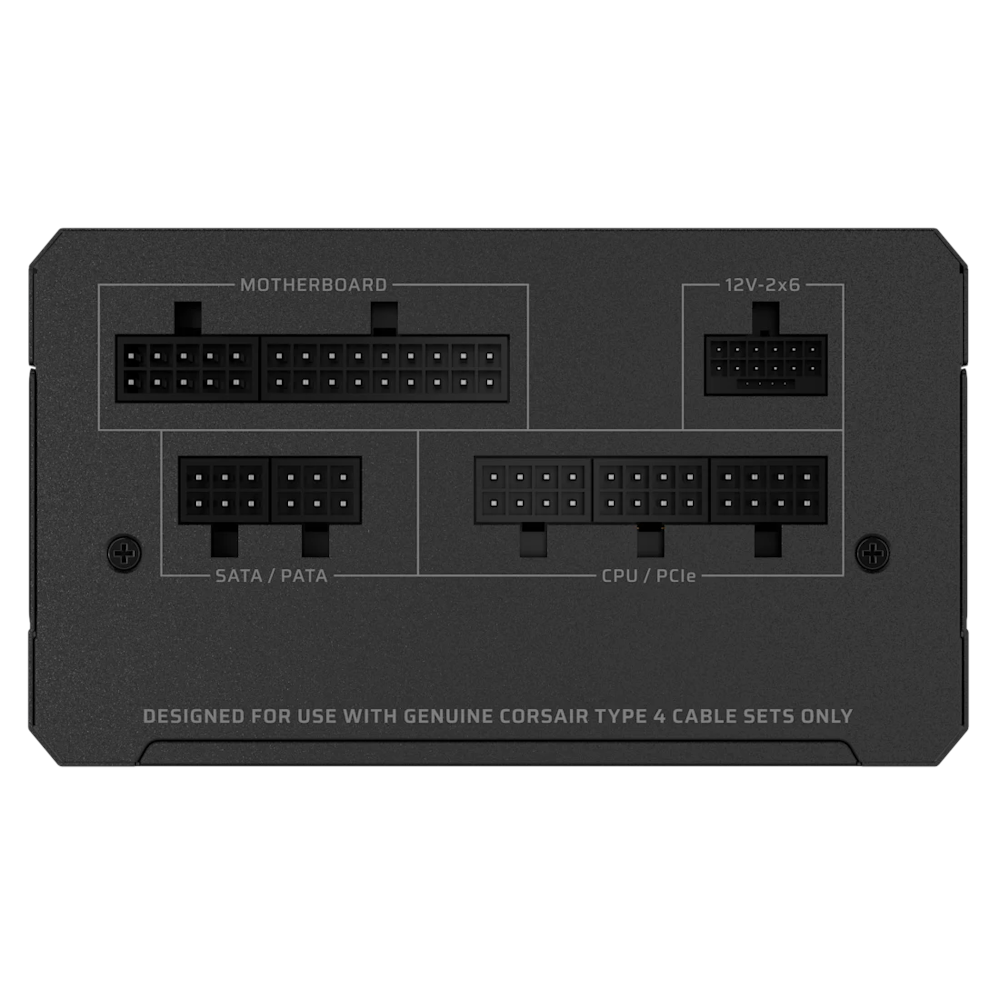 A large main feature product image of EX-DEMO Corsair RM850e - 850W Gold ATX 3.1 Modular PSU