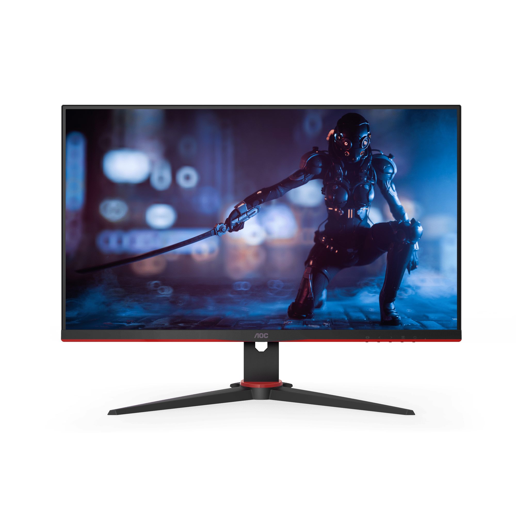 A large main feature product image of EX-DEMO AOC Gaming 24G2SE - 23.8" 1080p 165Hz VA Monitor