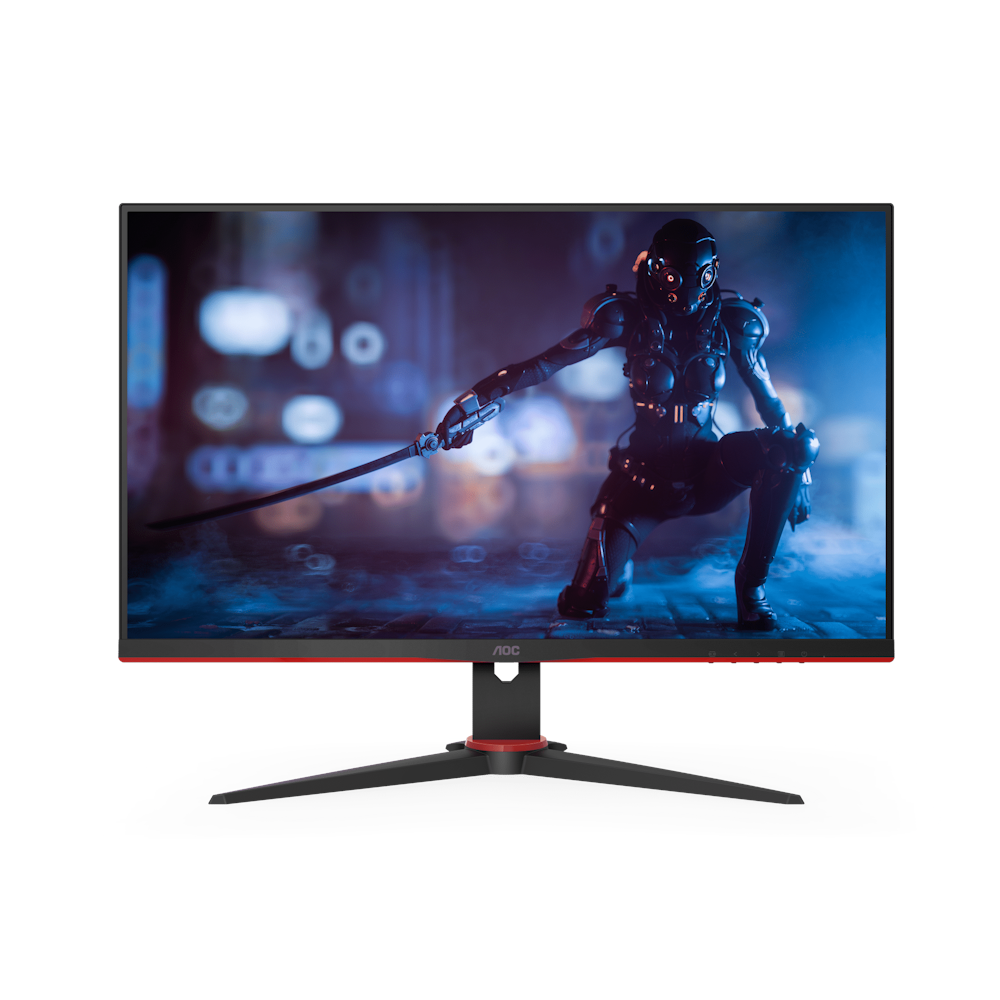 A large main feature product image of EX-DEMO AOC Gaming 24G2SE - 23.8" 1080p 165Hz VA Monitor