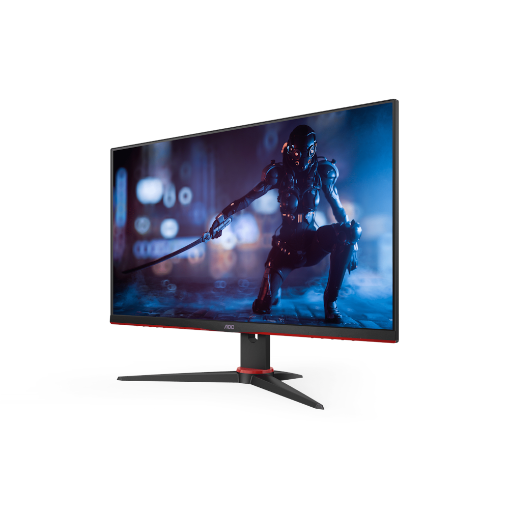 A large main feature product image of EX-DEMO AOC Gaming 24G2SE - 23.8" 1080p 165Hz VA Monitor