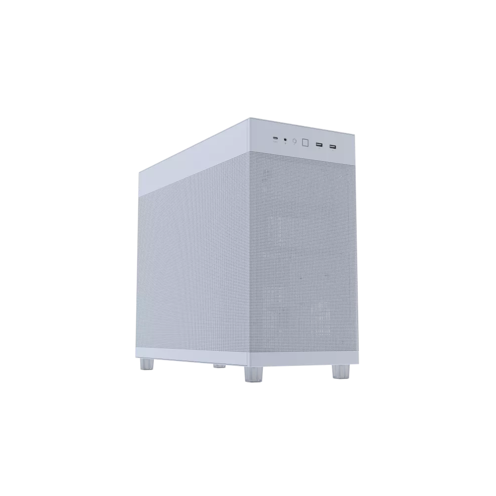 A large main feature product image of ASUS PRIME AP303 Mid-Tower Case - Mesh White