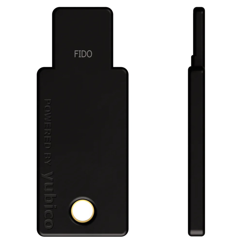 A large main feature product image of Yubico YubiKey 2FA USB-A & NFC Security Key