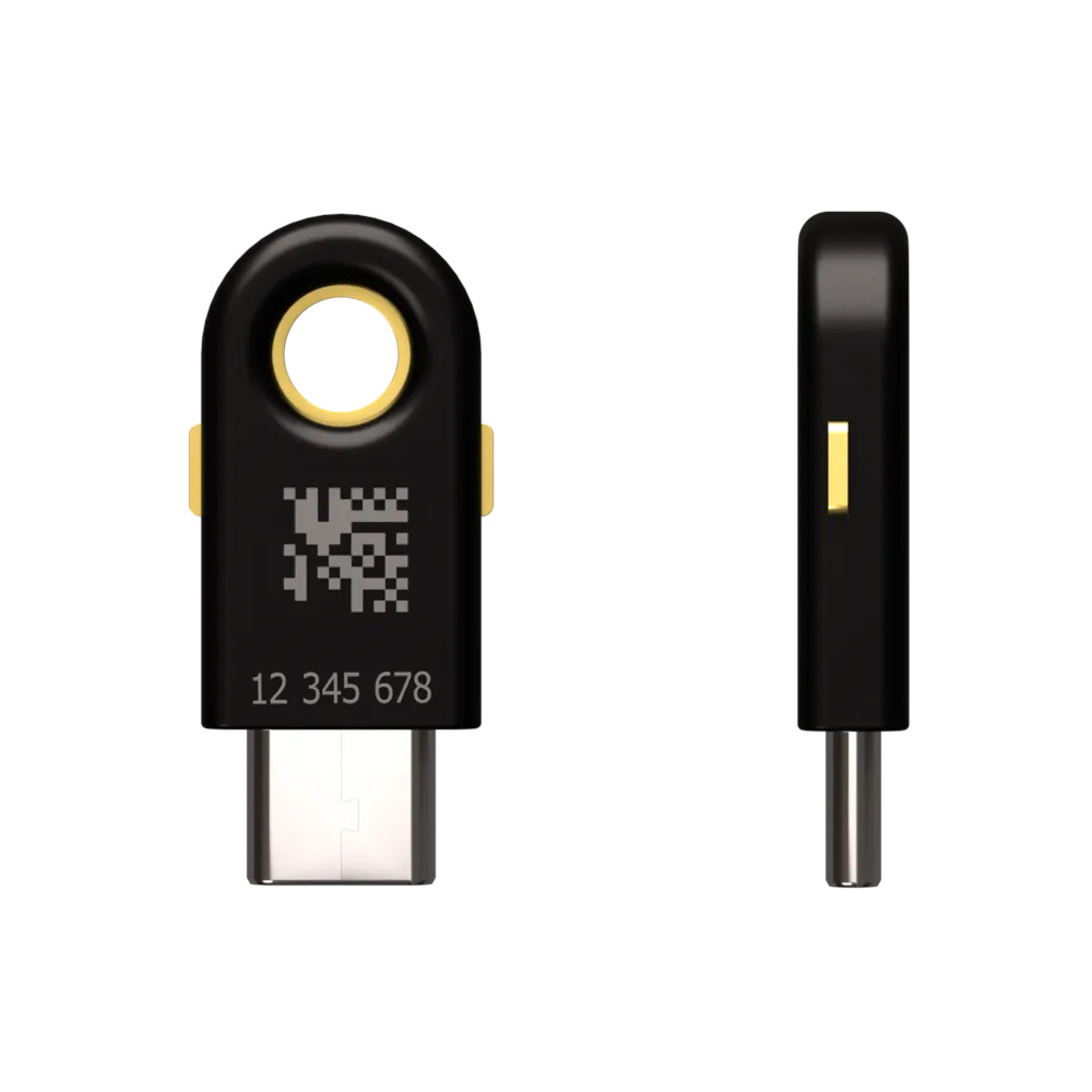 A large main feature product image of Yubico YubiKey 5C USB-C 2FA Security Key