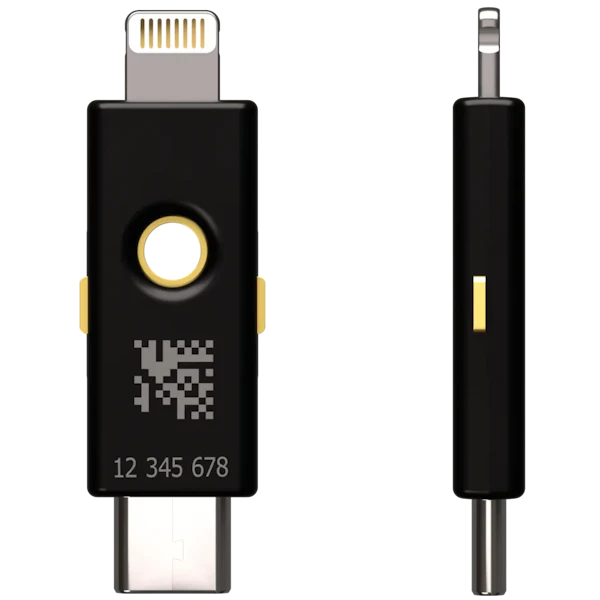 Yubico YubiKey 5CI USB-C & Lightning 2FA Security Key | PLE Computers