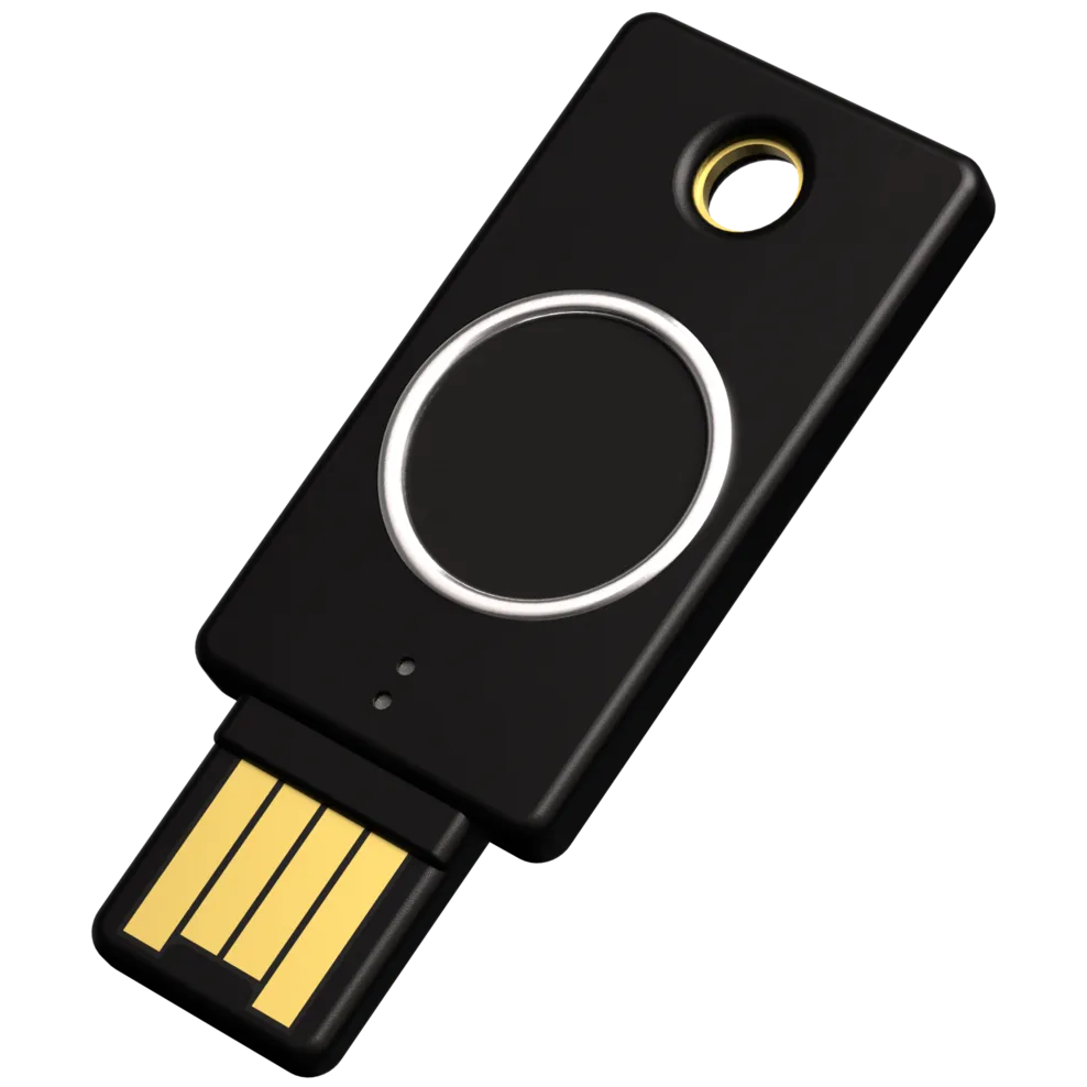 A large main feature product image of Yubico YubiKey Bio - FIDO Edition USB-A Biometric Security Key