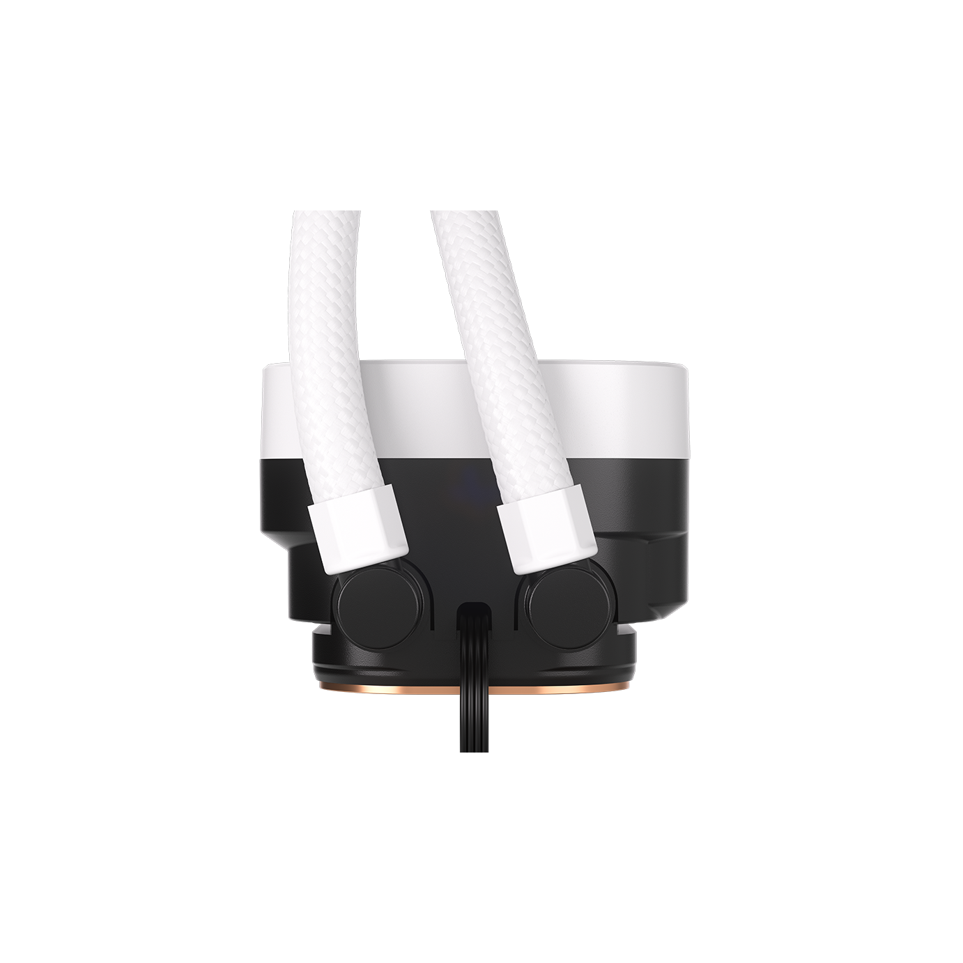 A large main feature product image of EX-DEMO Corsair NAUTILUS 240 RS LCD - 240mm AIO Liquid CPU Cooler (White)