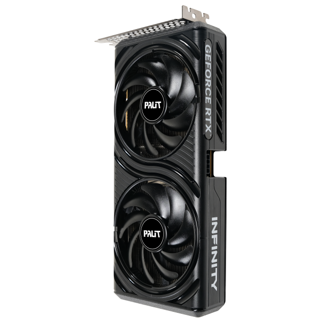 A large main feature product image of Palit GeForce RTX 5060 Infinity 2 OC 8GB GDDR7 