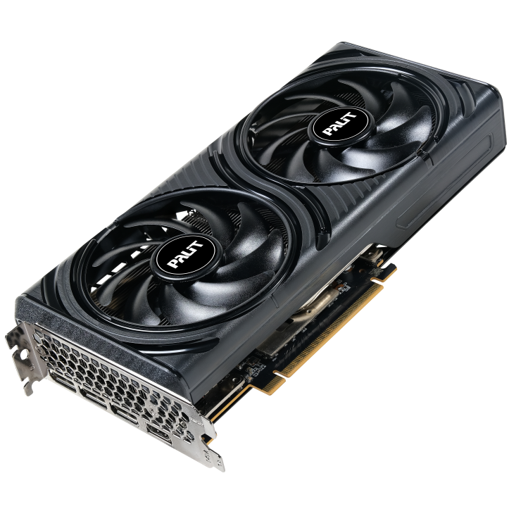 A large main feature product image of Palit GeForce RTX 5060 Infinity 2 OC 8GB GDDR7 