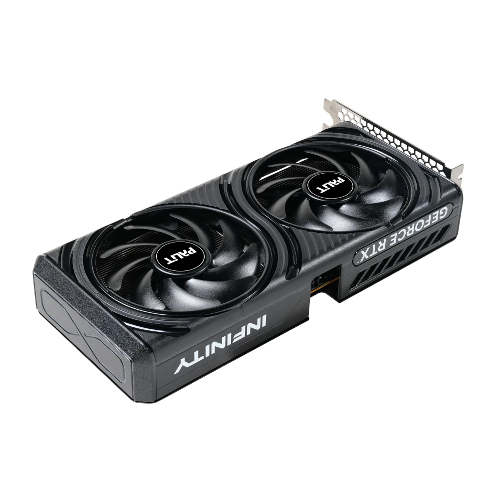 A large main feature product image of Palit GeForce RTX 5060 Infinity 2 OC 8GB GDDR7