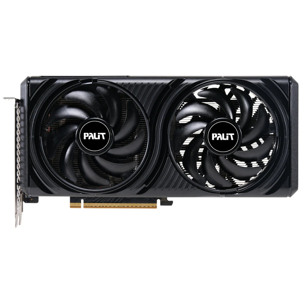 A large main feature product image of Palit GeForce RTX 5060 Infinity 2 OC 8GB GDDR7