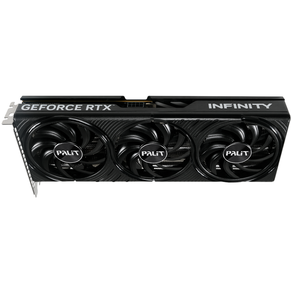 A large main feature product image of Palit GeForce RTX 5060 Ti Infinity 3 OC 16GB GDDR7