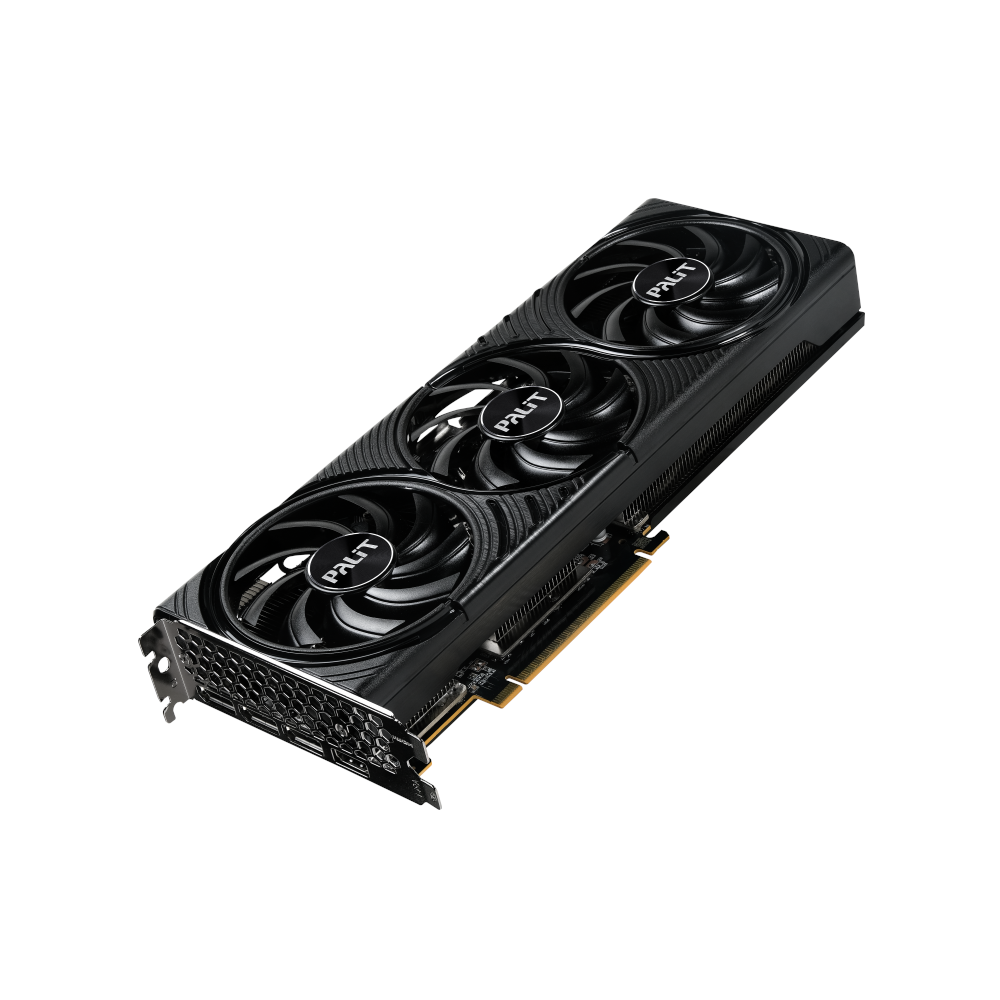 A large main feature product image of Palit GeForce RTX 5060 Ti Infinity 3 OC 16GB GDDR7