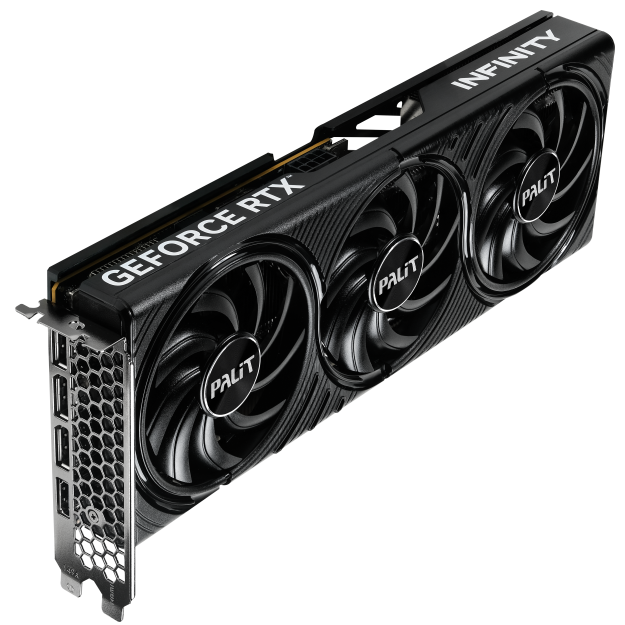 A large main feature product image of Palit GeForce RTX 5060 Ti Infinity 3 OC 16GB GDDR7