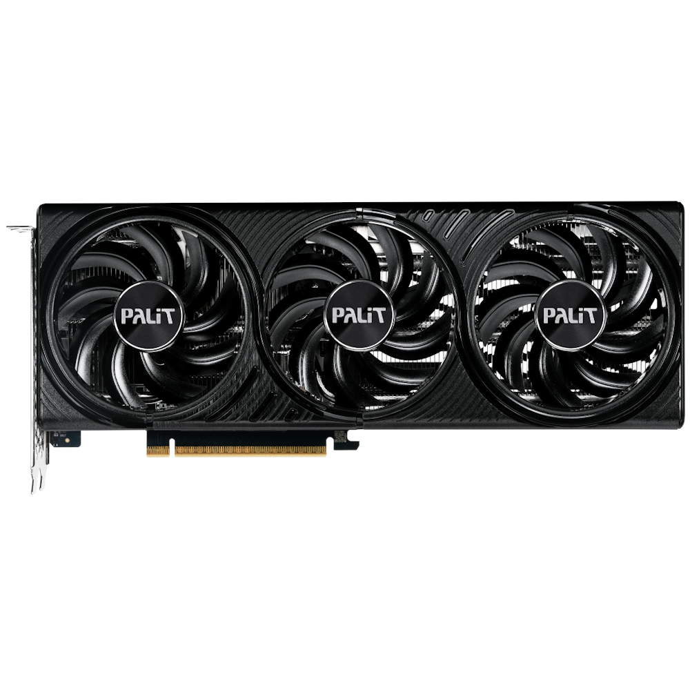 A large main feature product image of Palit GeForce RTX 5060 Ti Infinity 3 OC 16GB GDDR7