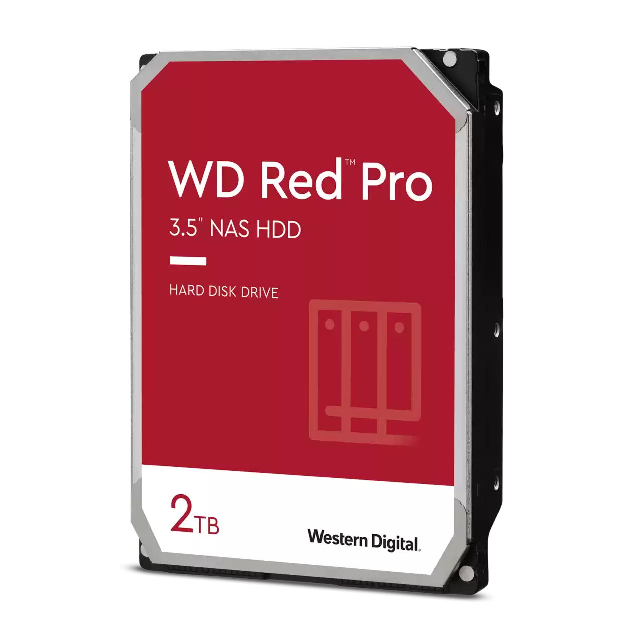 A large main feature product image of EX-DEMO WD Red Pro 3.5" NAS HDD - 18TB 256MB
