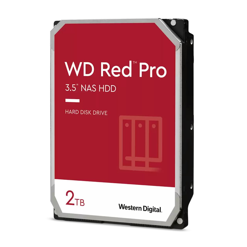 A large main feature product image of EX-DEMO WD Red Pro 3.5" NAS HDD - 18TB 256MB