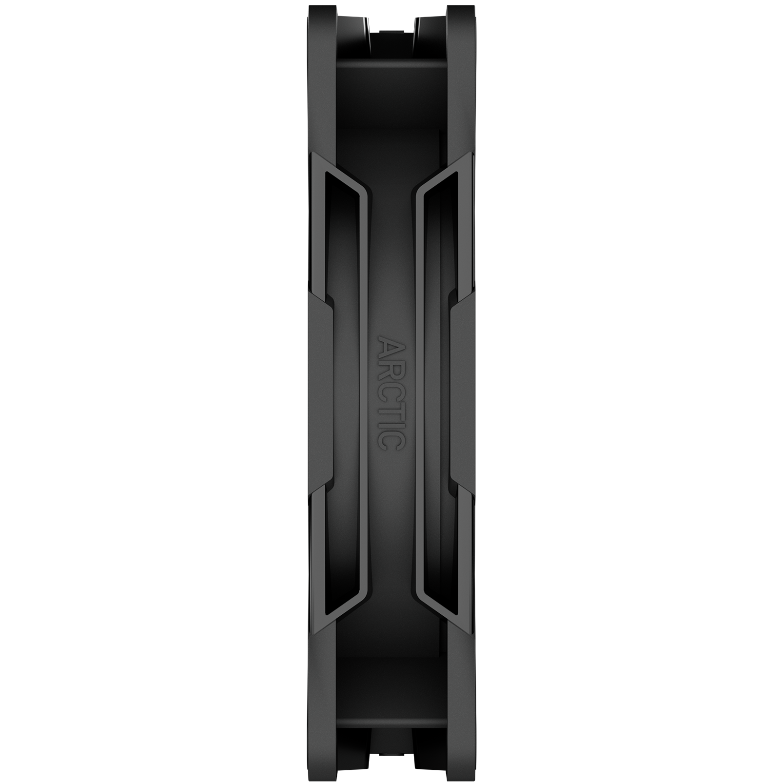 A large main feature product image of ARCTIC P14 Pro Reverse 140mm Performance PWM Fan (Black)