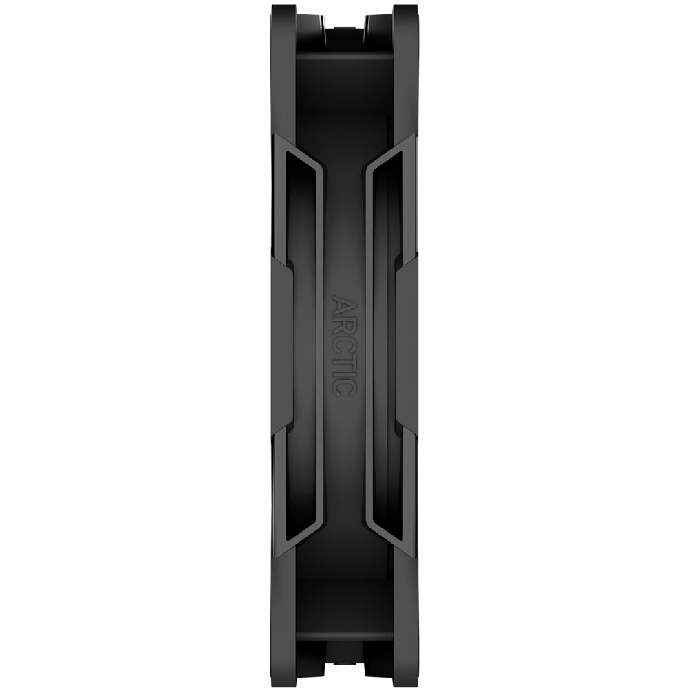 A large main feature product image of ARCTIC P14 Pro Reverse 140mm Performance PWM Fan 3-Pack (Black)