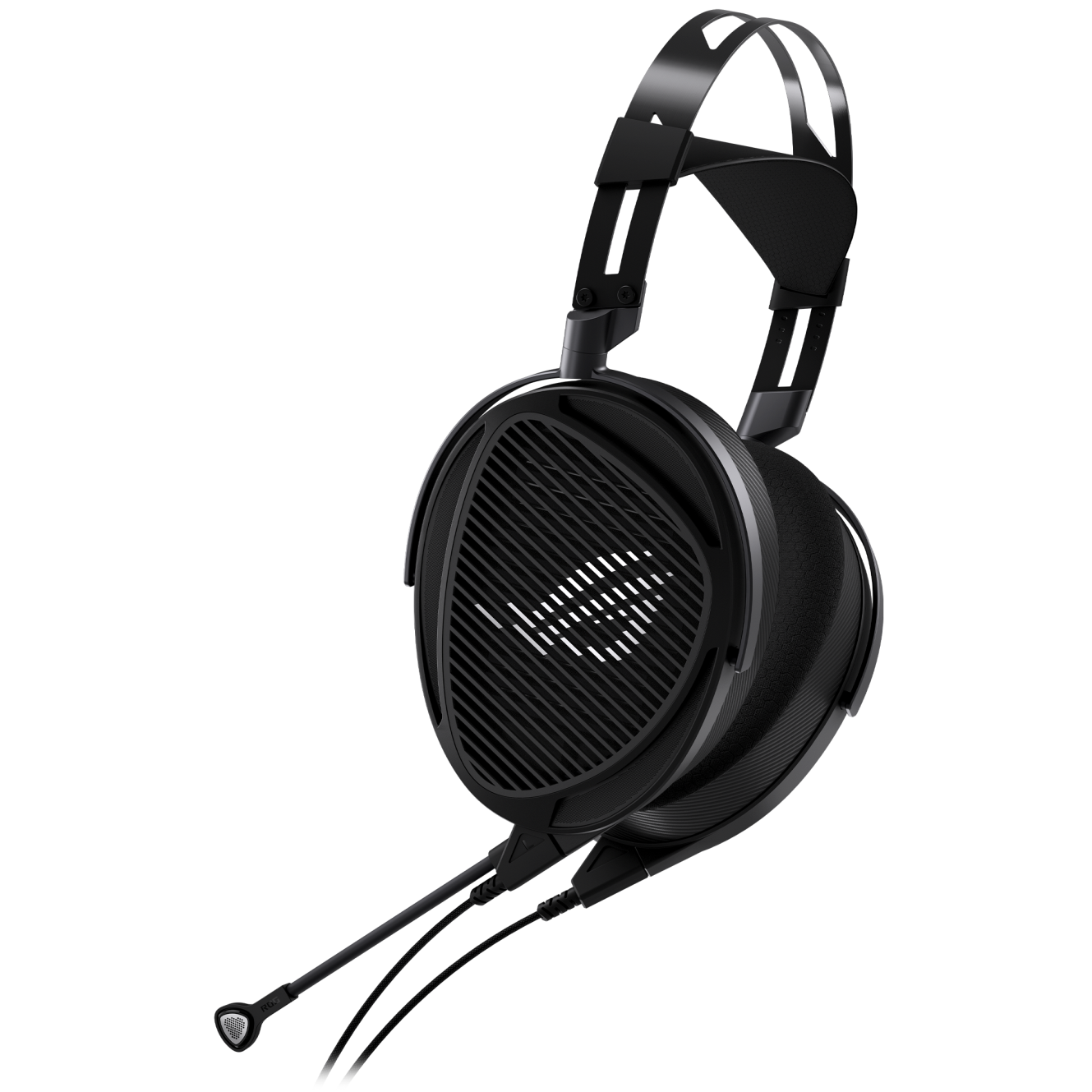 A large main feature product image of ASUS ROG Kithara Open-Back Gaming Headset