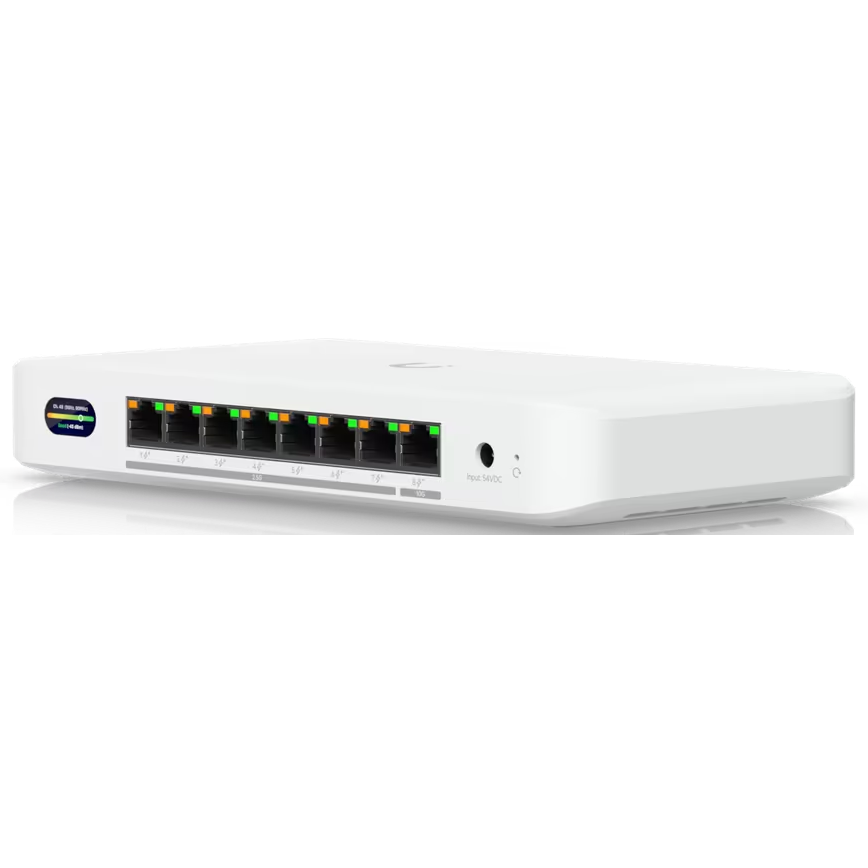 A large main feature product image of Ubiquiti UniFi Device Bridge Switch