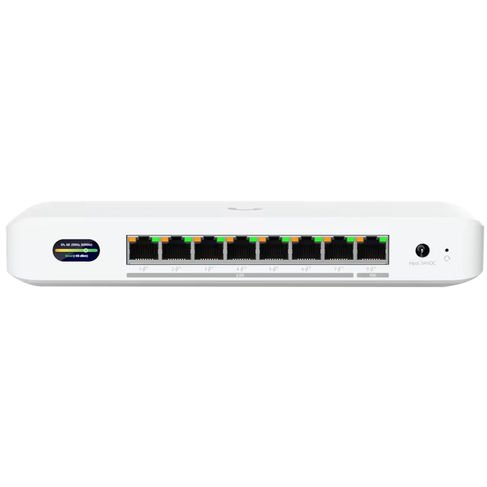 A large main feature product image of Ubiquiti UniFi Device Bridge Switch