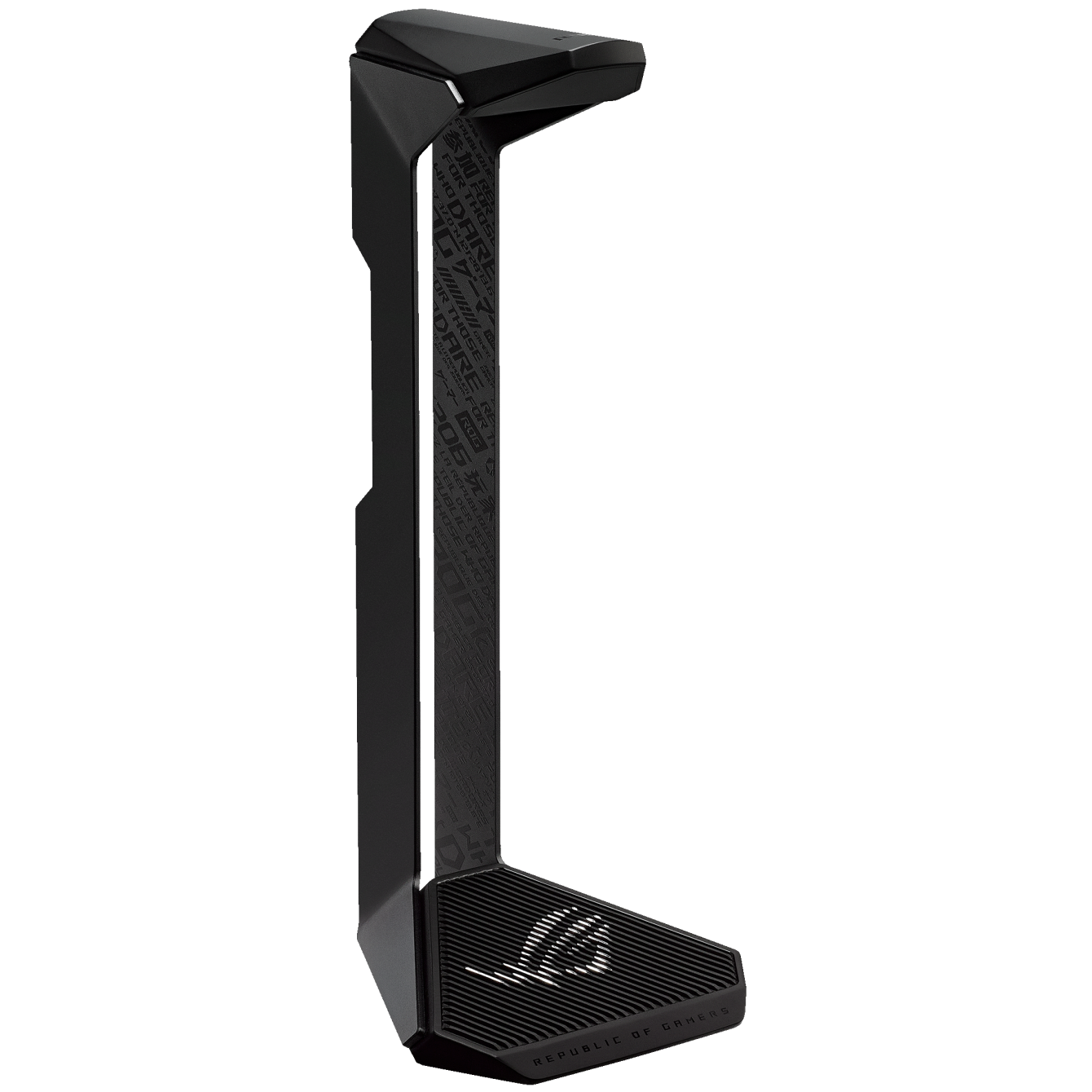 A large main feature product image of ASUS ROG Throne II Core Headset Stand